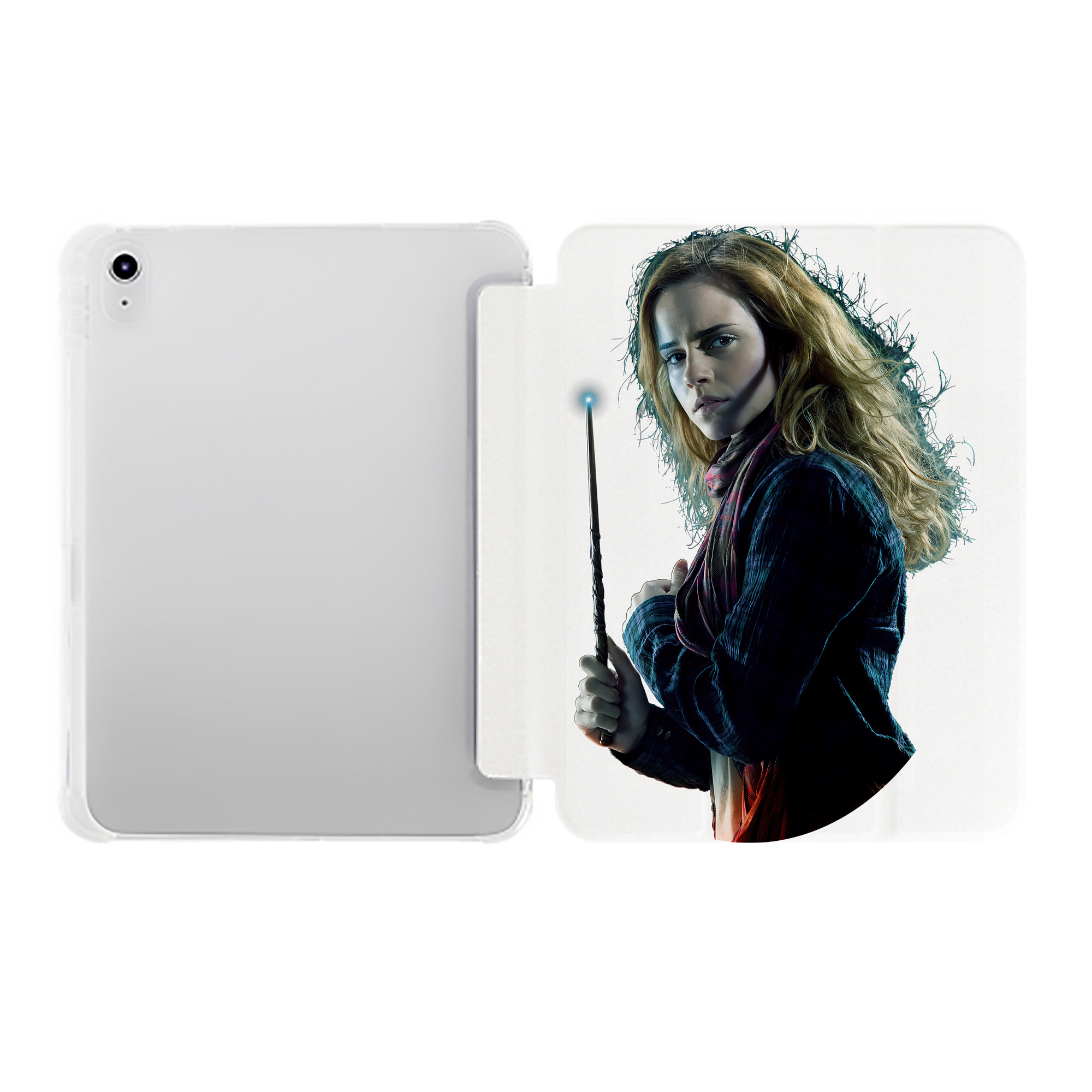 （画像用） Harry Potter ハリー・ポッターシリーズ IPad ケース ペン収納付き 三つ折りスタンド PUレザー×シリコン 対応機種9.5/10.5/10.9インチ